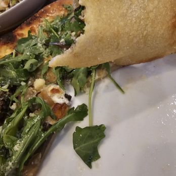 Grafton Grill - the bottom was very doughie. The truffle oil tasted a little rancid. - New American Near Me - North Grafton, Massachusetts