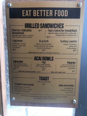 Menu photo 6 Better Buzz Coffee San Diego, CA