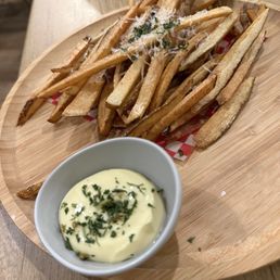 Truffle fries Truffle fries