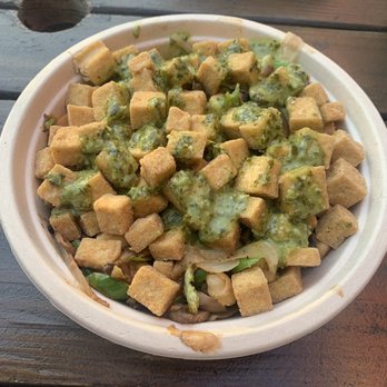 Green Tomato Grill - Chimichurri Bowl with Tofu - New American Near Me - Orange, California