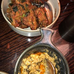 chickpea fritters and warm spinach dip chickpea fritters and warm spinach dip