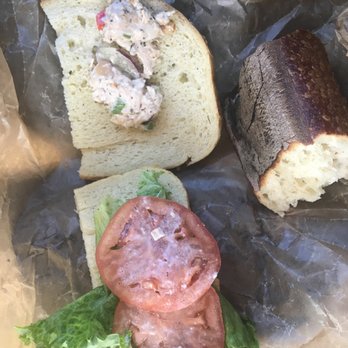 Panera Bread - Waited over 20 minutes for this sandwich with about one bite of chicken salad on it.... - Salad Near Me - Lynchburg, Virginia Panera Bread - Waited over 20 minutes for this sandwich with about one bite of chicken salad on it.... - Salad Near Me - Lynchburg, Virginia