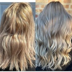 KE Salon - Hair color & extensions installation Tape -in