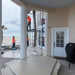 Roman's Handyman Services & Painting - Exterior painting on gorgeous beach front property