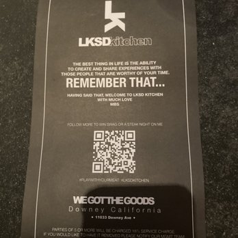 The LKSD  - Menu - Burgers Near Me - Downey, California