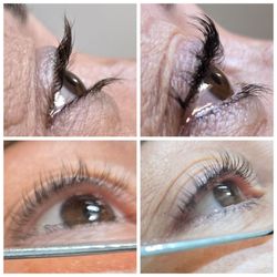 Amazing Lash Studio - Before and after photo of Lash Lift & Tint