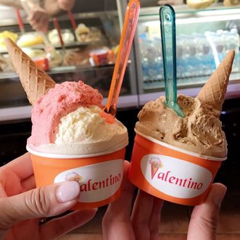 Gelateria Valentino - Strawberry/tiramisu and coffee/tiramisu - Ice Cream & Frozen Yogurt Near Me - Rome, RM Gelateria Valentino - Strawberry/tiramisu and coffee/tiramisu - Ice Cream & Frozen Yogurt Near Me - Rome, RM