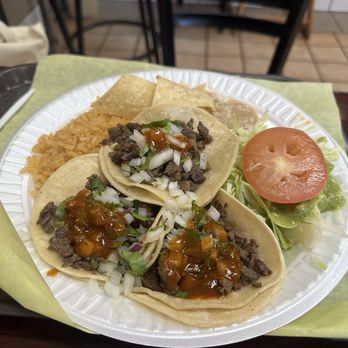 Tacos Don Chuy - The Three Taco Combo is my wife's favorite. You can choose carnitas, carne asada or Buche for your tacos. - Mexican Near Me - Los Angeles, California Tacos Don Chuy - The Three Taco Combo is my wife's favorite. You can choose carnitas, carne asada or Buche for your tacos. - Mexican Near Me - Los Angeles, California