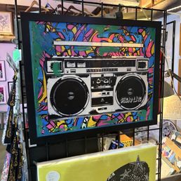 Boom box art Boom box art