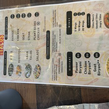 Tikka Bowls and Tacos - Menu - Indian Near Me - Saint Johns, Florida Tikka Bowls and Tacos - Menu - Indian Near Me - Saint Johns, Florida