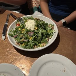 Stripped corn salad