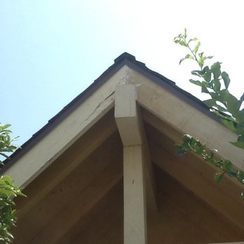 PrimeCo - After cut middle beam damaging property by cutting & crooked at that! They then replaced the board on the rt. & cracked Lft. beam & left it - Painters Near Me - Oceanside, California