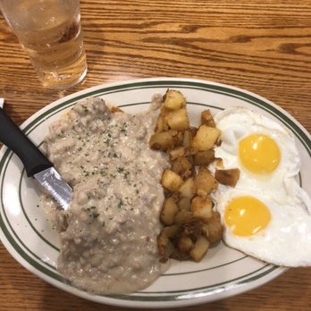 Dot's Restaurant - Sausage biscuits and gravy - Diners Near Me - Wilmington, Vermont