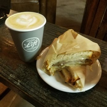 Lift Coffee Roasters - Roast beef sandwich and vanilla latte - Coffee & Tea Near Me - Riverside, California Lift Coffee Roasters - Roast beef sandwich and vanilla latte - Coffee & Tea Near Me - Riverside, California