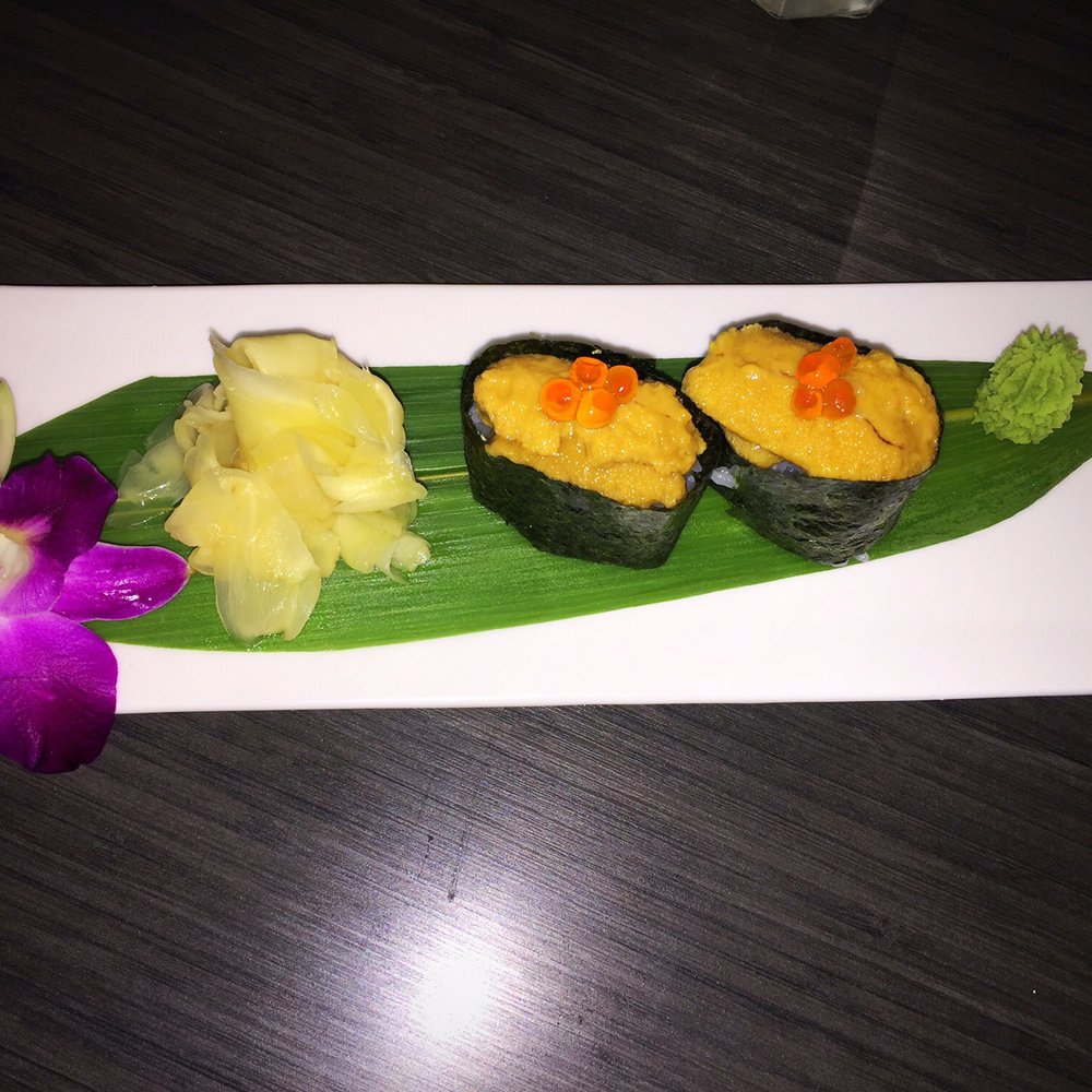 Ginza Sushi - Amazing Sea Urchin sushi, White Swan roll and Dancing Scallop Roll. - Japanese Near Me - Cypress, Texas Ginza Sushi - Amazing Sea Urchin sushi, White Swan roll and Dancing Scallop Roll. - Japanese Near Me - Cypress, Texas