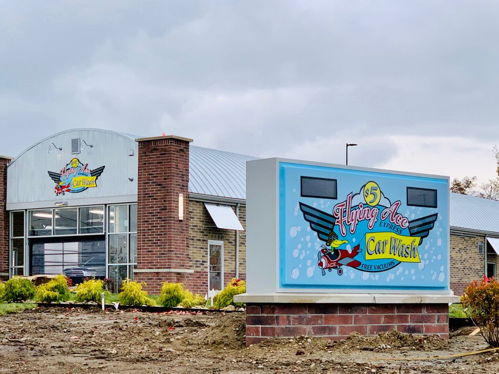 FLYING ACE EXPRESS CAR WASH MORAINE 1901 W Dorothy Ln, Moraine, Ohio Car Wash Phone