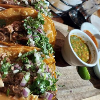 Casa Tequila - Quesa Birria Tacos...underseasoned lacked flavor! - Tacos Near Me - Chicago, Illinois