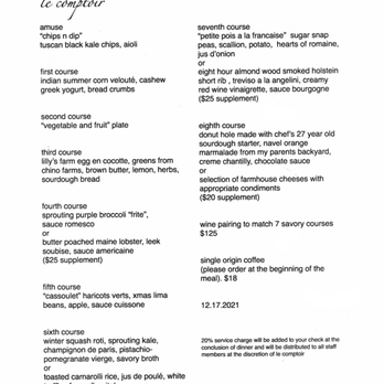 Le Comptoir - 12/17/21 Menu - New American Near Me - Los Angeles, California Le Comptoir - 12/17/21 Menu - New American Near Me - Los Angeles, California