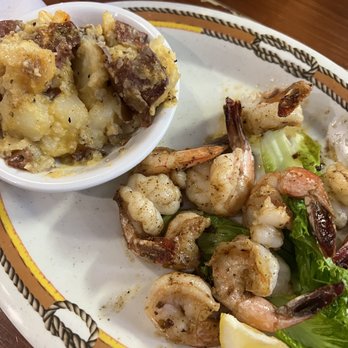 Jose's Cantina - Grilled shrimp with Cajun potatoes - Mexican Near Me - Crystal Beach, Texas
