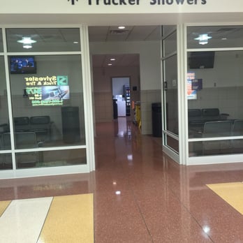 Middle Ridge Service Plaza - Trucker lounge area with 2 tv's, 15 seats, 4 showers, one is handicapped shower, also laundry area - Gas Stations Near Me - Amherst, Ohio Middle Ridge Service Plaza - Trucker lounge area with 2 tv's, 15 seats, 4 showers, one is handicapped shower, also laundry area - Gas Stations Near Me - Amherst, Ohio