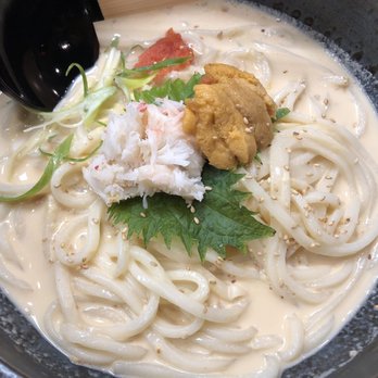 Futago Udon - Uni cream udon - Japanese Near Me - Boston, Massachusetts