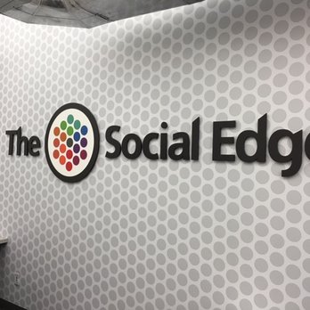 Engrafics - Corporate logo/color match on digital wallpaper - Signmaking Near Me - New York, New York