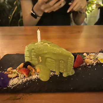 Di Fiora - Matcha crepe cake - Asian Fusion Near Me - Seattle, Washington Di Fiora - Matcha crepe cake - Asian Fusion Near Me - Seattle, Washington