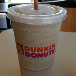 Iced Coffee with butter pecan flavoring (medium)