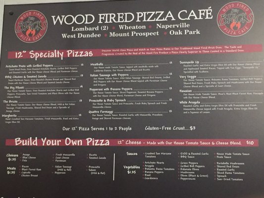 Menu photo 3 Billy Bricks Lombard, IL