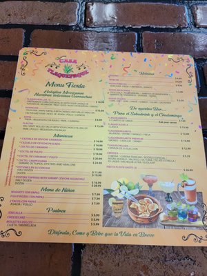 Menu photo 3 Casa Tlaquepaque Las Vegas, NV