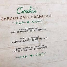 Branches and contact numbers