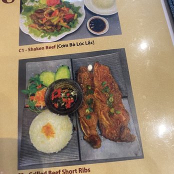 Hanoi Kitchen - C2. Grilled Beef Short Ribs.. note the ribs is plural..not singular,but it comes w 1 RIB. - Vietnamese Near Me - Claremont, California Hanoi Kitchen - C2. Grilled Beef Short Ribs.. note the ribs is plural..not singular,but it comes w 1 RIB. - Vietnamese Near Me - Claremont, California