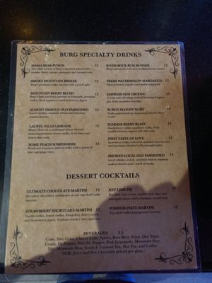 Menu photo 6 Burg Steakhouse Gatlinburg, TN Menu photo 6 Burg Steakhouse Gatlinburg, TN