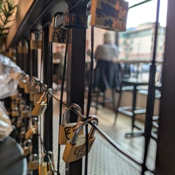 Maisonette - Little locks on the railing - Bakeries Near Me - Boulder, Colorado Maisonette - Little locks on the railing - Bakeries Near Me - Boulder, Colorado