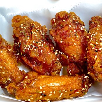 Chick N Roll - Soy Garlic Wings (5 piece) - Chicken Wings Near Me - Chesapeake, Virginia Chick N Roll - Soy Garlic Wings (5 piece) - Chicken Wings Near Me - Chesapeake, Virginia