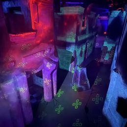 2 floors of laser tag 2 floors of laser tag