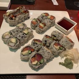 Sushi assorted rolls