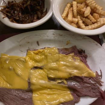 Lido Restaurant - Sliced steak with American cheese. Side of fried onions - Pizza Near Me - Hackensack, New Jersey Lido Restaurant - Sliced steak with American cheese. Side of fried onions - Pizza Near Me - Hackensack, New Jersey