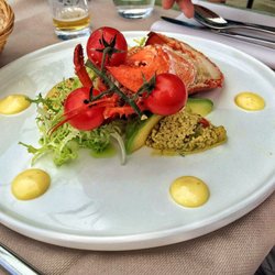 Restaurant Le Jardin - Hummersalat! Herrlich !