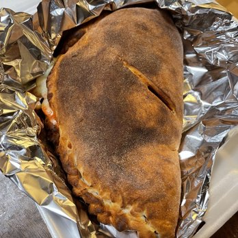 Moe’s Pizza - Build Your Own Cheese Calzone with 3 Toppings - Pizza Near Me - Paso Robles, California