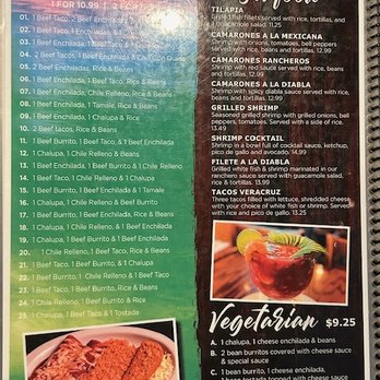 El Jarocho Mexican Restaurant - Mexican Near Me - Warner, Oklahoma