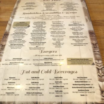 Aloha Bakery And Cafe - Lunch menu - Bakeries Near Me - Boynton Beach, Florida