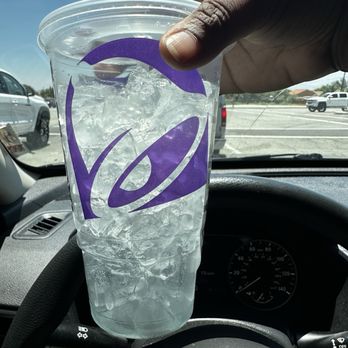 Taco Bell - Cup of ice - Fast Food Near Me - Fontana, California Taco Bell - Cup of ice - Fast Food Near Me - Fontana, California