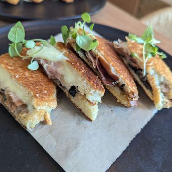 Suspiro - Little ham and cheese sandwiches - Spanish Near Me - San Jose, California Suspiro - Little ham and cheese sandwiches - Spanish Near Me - San Jose, California