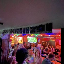 Interior of Pint Sized during their wonderful Halloween party.