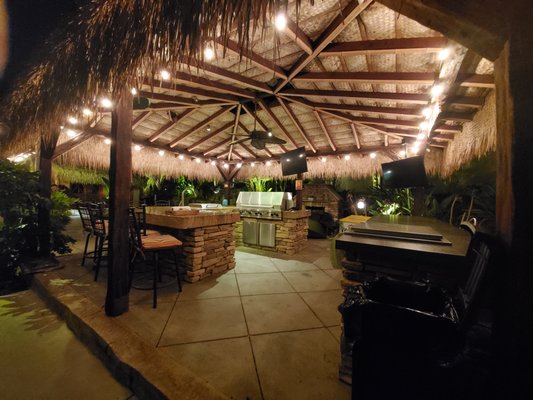 Bistro Lighting - Bistro lights are a great way to create an inviting ambiance to your back yard! Bistro Lighting - Bistro lights are a great way to create an inviting ambiance to your back yard!