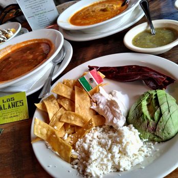 Los Galanes - Plate full of goodies to dump in Tortilla Soup OMG FABULOUS - Mexican Near Me - Detroit, Michigan Los Galanes - Plate full of goodies to dump in Tortilla Soup OMG FABULOUS - Mexican Near Me - Detroit, Michigan