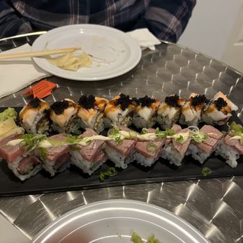 MOJO Sushi - Scorpion and fatty tuna rolls. - Sushi Bars Near Me - Wakefield, Massachusetts