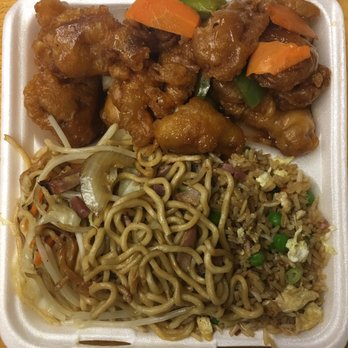 Oriental Chef - Sweet-and-sour pork with fried rice and chow mein - Seafood Near Me - Stockton, California Oriental Chef - Sweet-and-sour pork with fried rice and chow mein - Seafood Near Me - Stockton, California