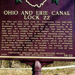 Groveport Recreation Center - Placard beside the lock